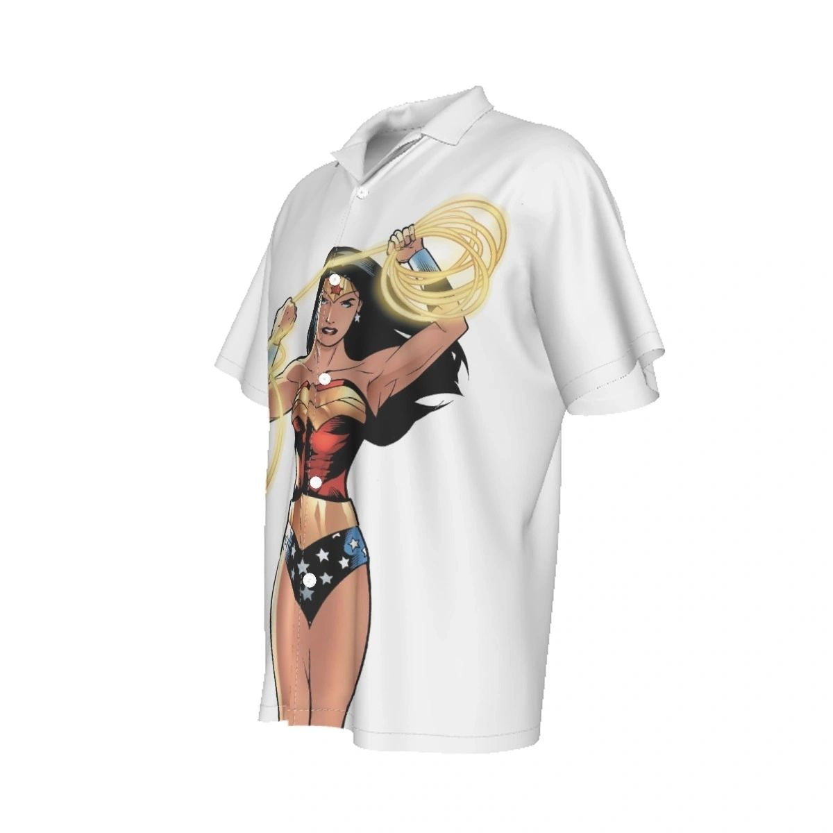 JLAZ WONDER WOMAN PIN UP ALL OVER PRINT SHIRT AND TANK