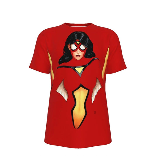 SPIDER WOMAN NEGATIVE SPACE ALL OVER PRINT SHIRT AND TANK
