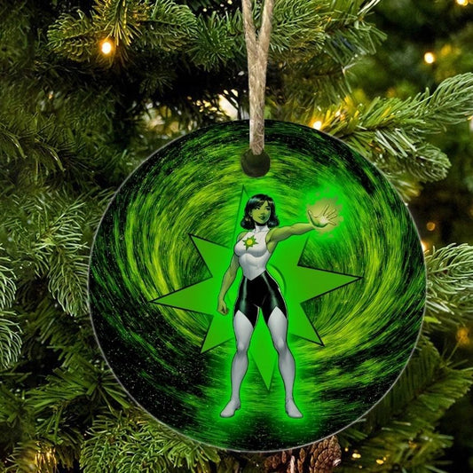 JADE READY CHRISTMAS TREE ORNAMENT
