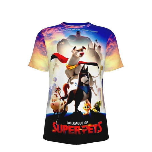 DC LEGION OF SUPERPETS ALL OVER PRINT SHIRT AND TANK