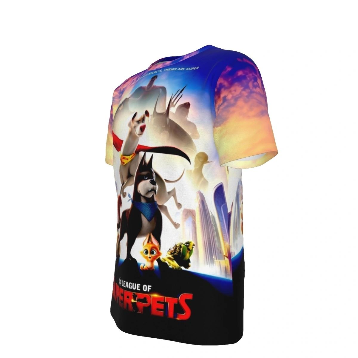 DC LEGION OF SUPERPETS ALL OVER PRINT SHIRT AND TANK
