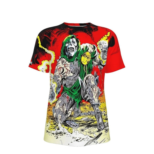 SECRET WARS 10 DOOM ALL OVER PRINT SHIRT AND TANK