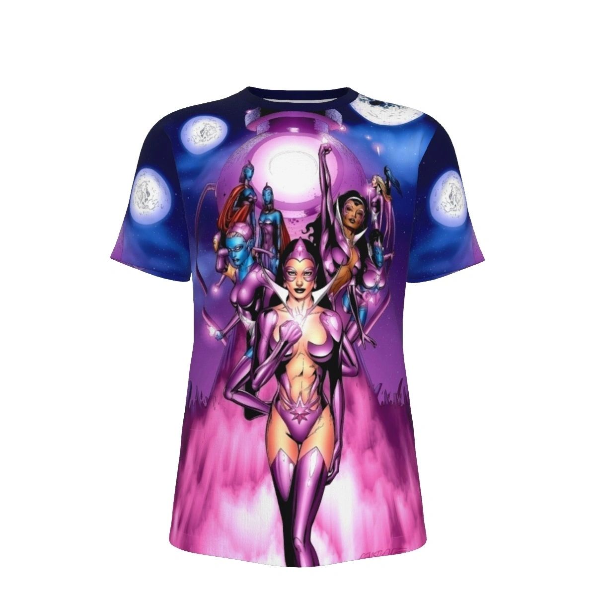 STAR SAPPHIRE CORP ALL OVER PRINT SHIRT AND TANK