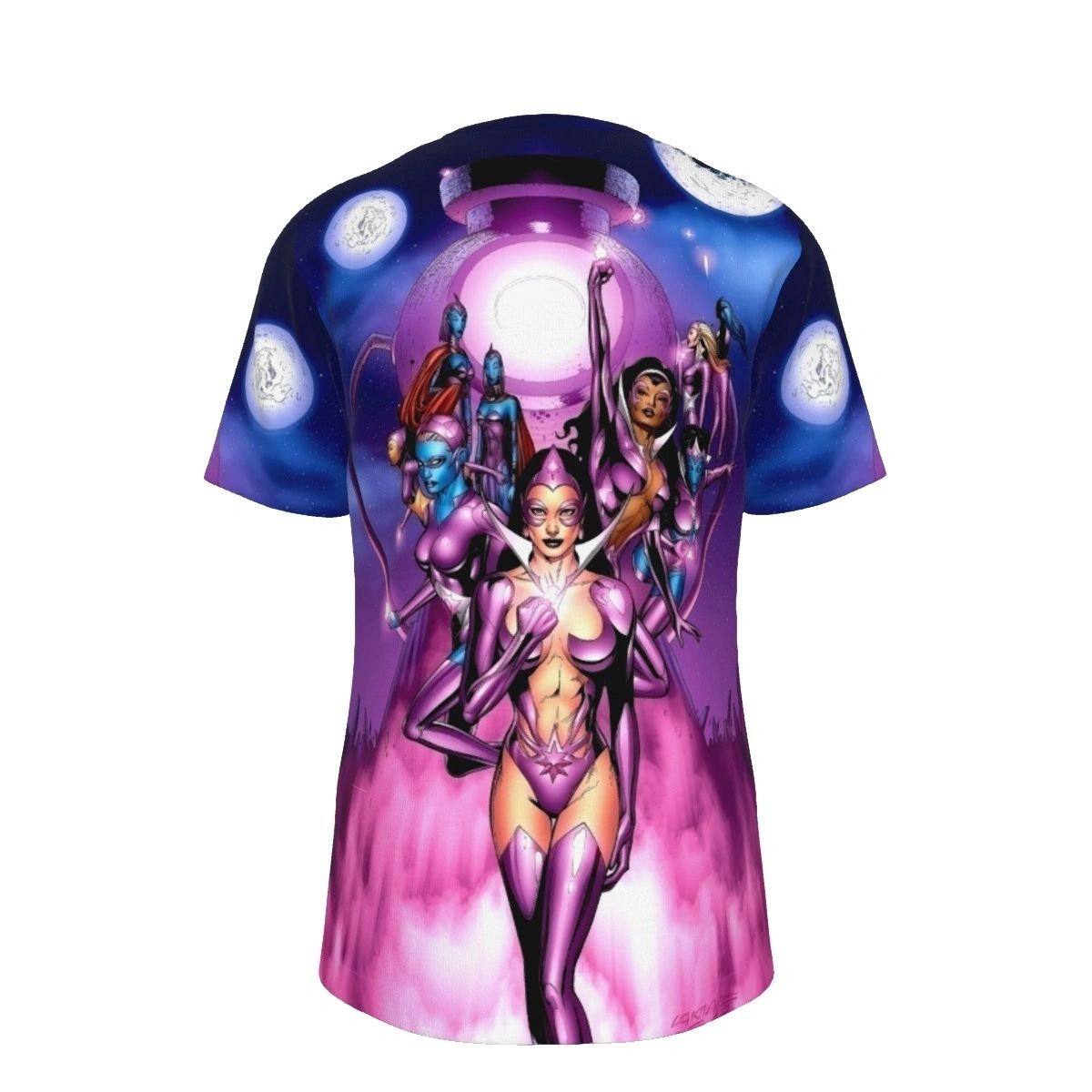 STAR SAPPHIRE CORP ALL OVER PRINT SHIRT AND TANK