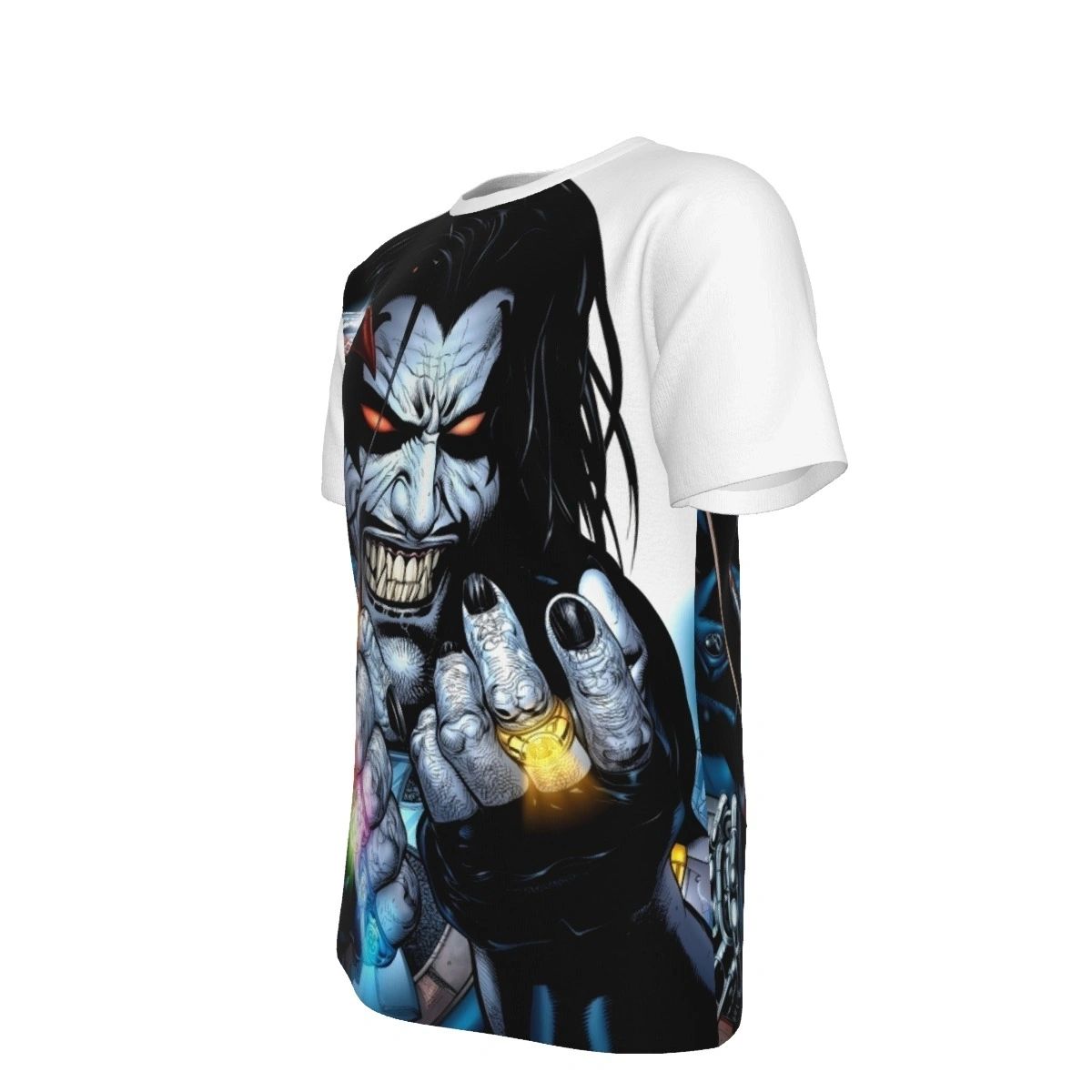 LOBO LANTERN RINGS ALL OVER PRINT SHIRT AND TANK
