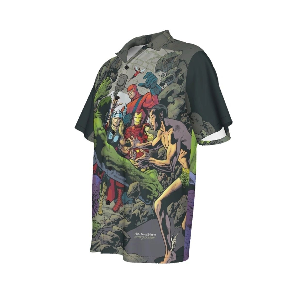 OVERSTREET GUIDE COVER ALL OVER PRINT SHIRT AND TANK