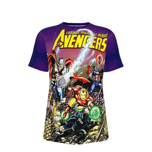 AVENGERS 21 V3 ALL OVER PRINT SHIRT AND TANK - GEORGE PEREZ ART