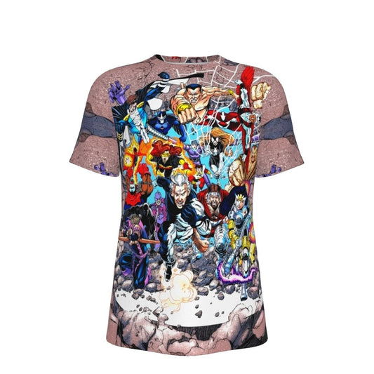 SECODARY AVENGERS SPLASH ALL OVER PRINT SHIRT AND TANK - GEORGE PEREZ ART