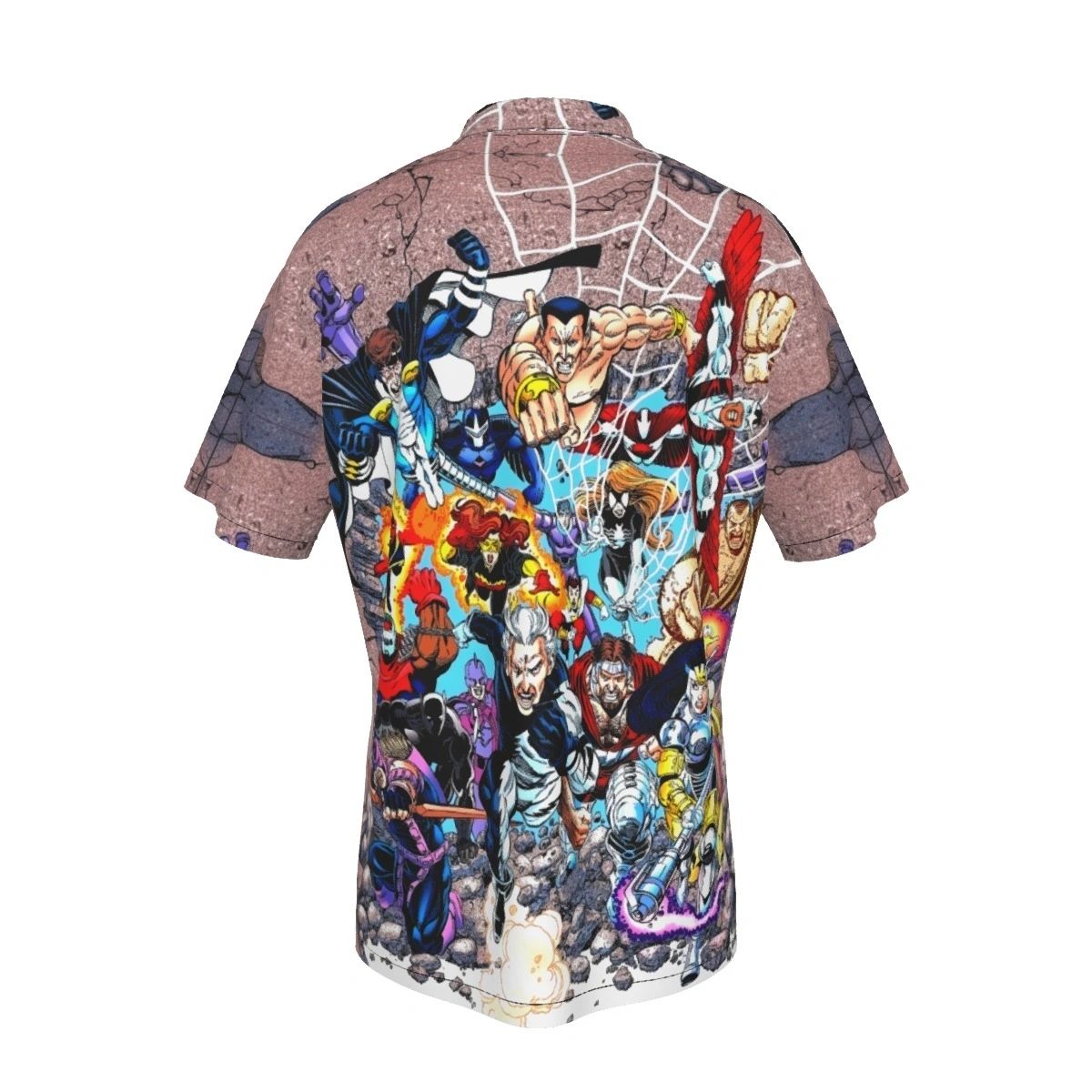 SECODARY AVENGERS SPLASH ALL OVER PRINT SHIRT AND TANK - GEORGE PEREZ ART