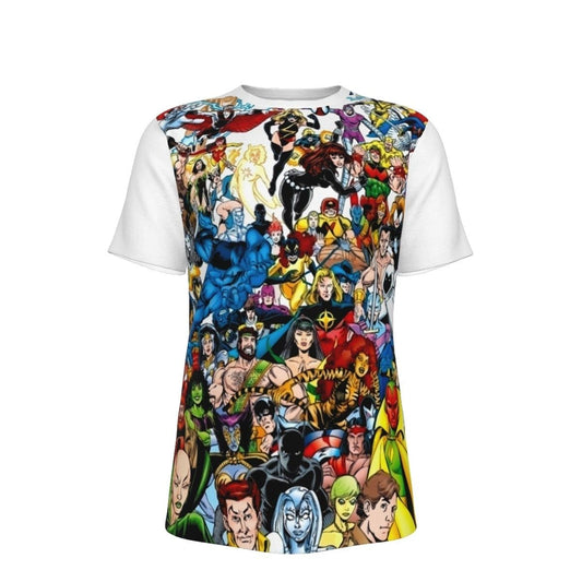 AVENGERS OF THE PAST PINUP ALL OVER PRINT SHIRT AND TANK - GEORGE PEREZ ART