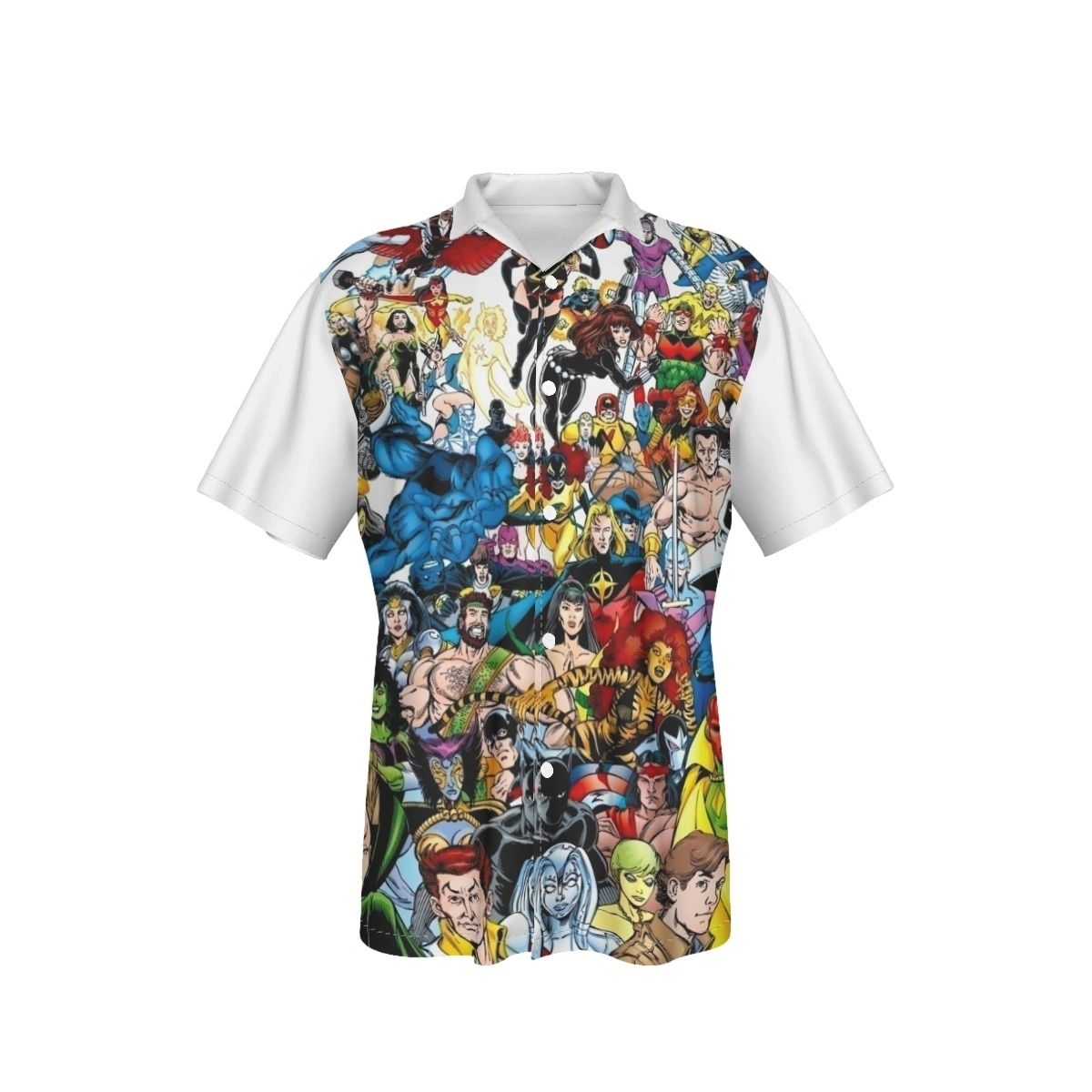 AVENGERS OF THE PAST PINUP ALL OVER PRINT SHIRT AND TANK - GEORGE PEREZ ART