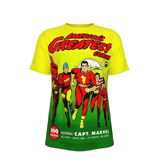 AMERICAS GREATEST COMICS ALL OVER PRINT SHIRT AND TANK