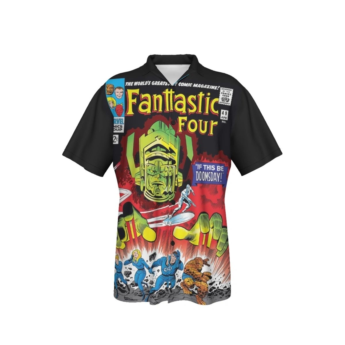 FANTASTIC FOUR 49 ALL OVER PRINT SHIRT AND TANK -