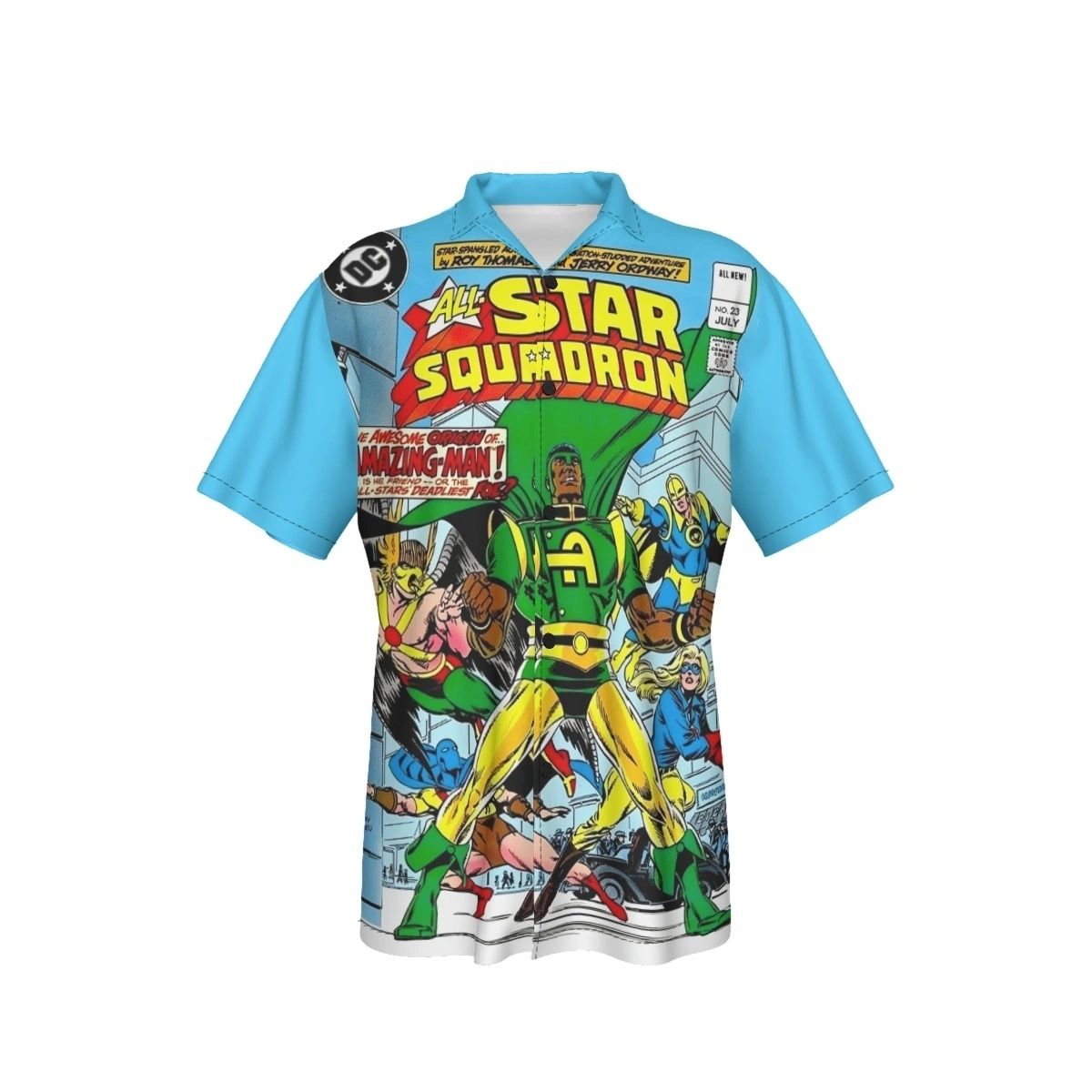 ALL STAR SQUADRON 23 ALL OVER PRINT SHIRT AND TANK