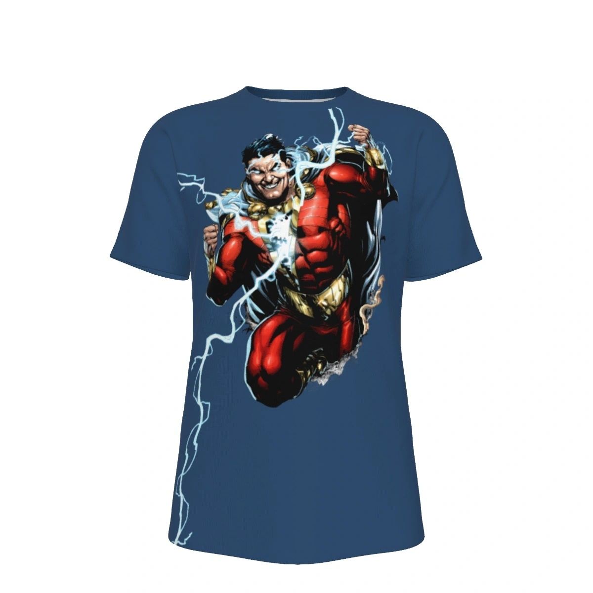 SHAZAM BURST ALL OVER PRINT SHIRT AND TANK