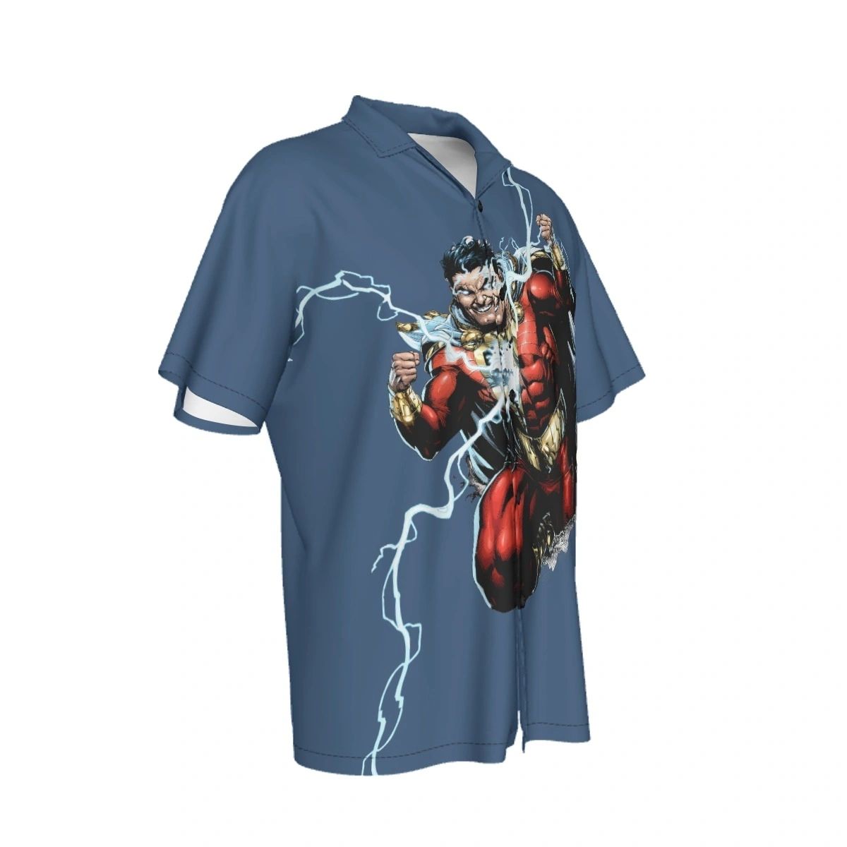 SHAZAM BURST ALL OVER PRINT SHIRT AND TANK