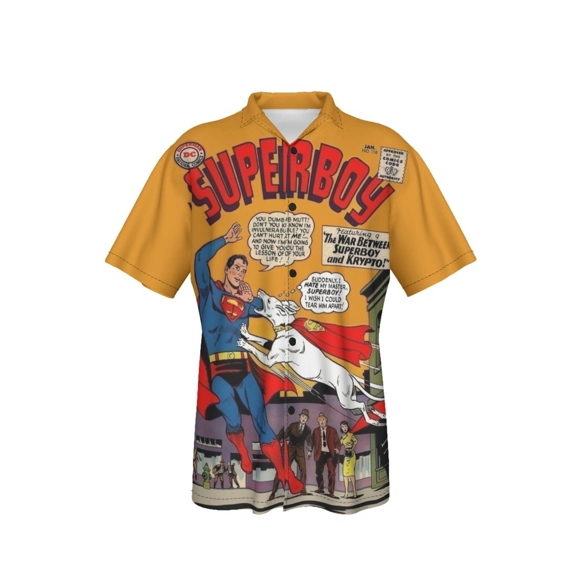 SUPERBOY 118 ALL OVER PRINT SHIRT AND TANK
