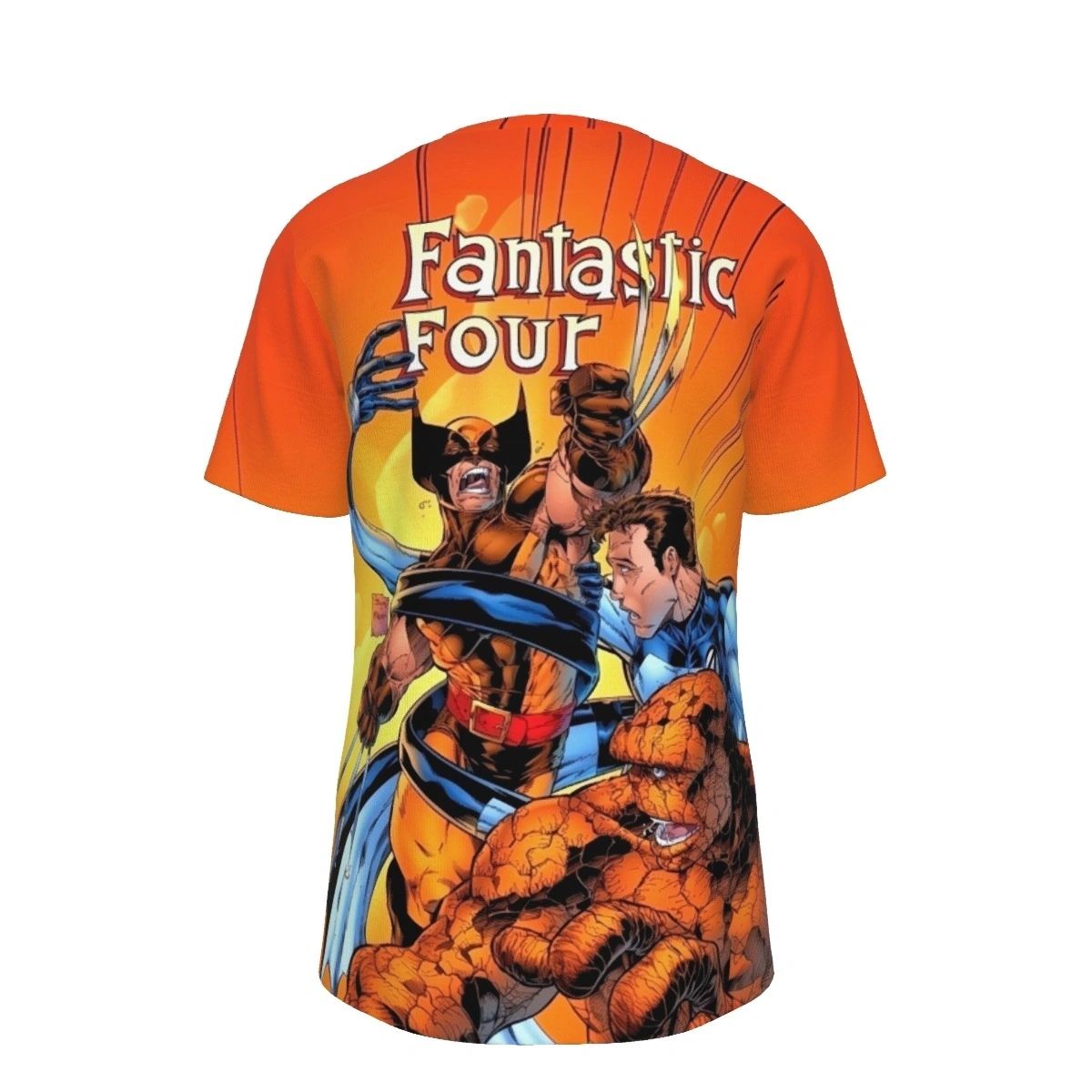 FANTASTIC FOUR 7 V2 ALL OVER PRINT SHIRT AND TANK - WOLVERINE