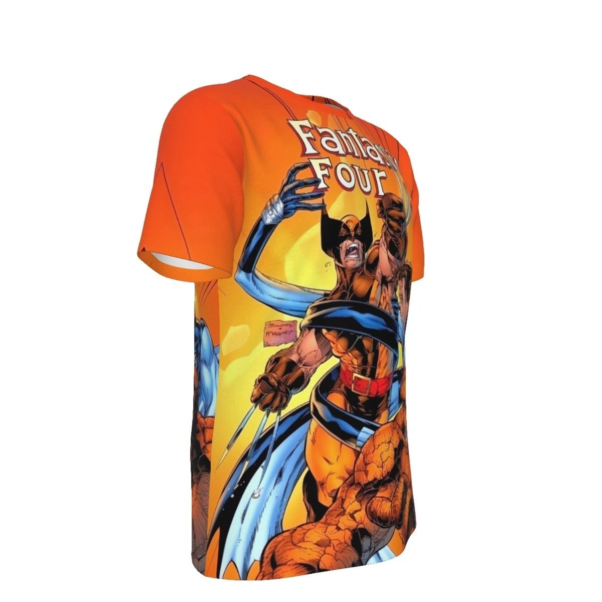 FANTASTIC FOUR 7 V2 ALL OVER PRINT SHIRT AND TANK - WOLVERINE