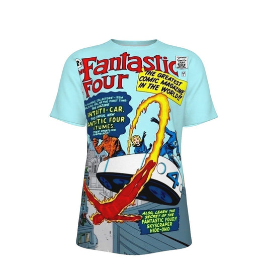 FANTASTIC FOUR 3 ALL OVER PRINT SHIRT AND TANK