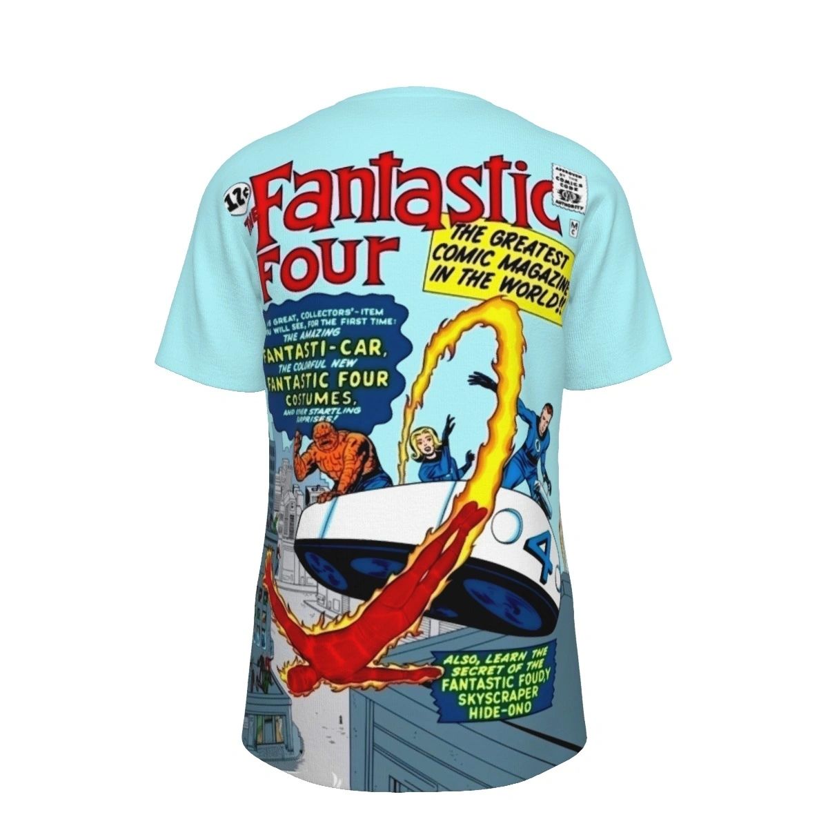 FANTASTIC FOUR 3 ALL OVER PRINT SHIRT AND TANK