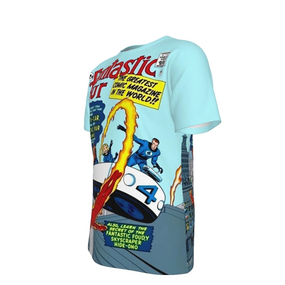 FANTASTIC FOUR 3 ALL OVER PRINT SHIRT AND TANK