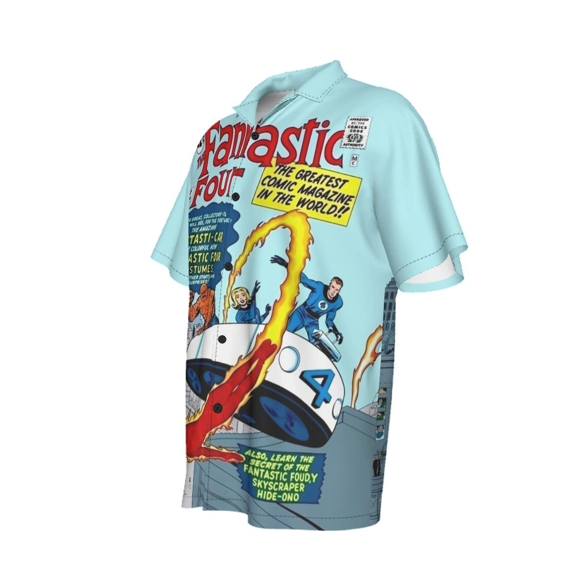 FANTASTIC FOUR 3 ALL OVER PRINT SHIRT AND TANK