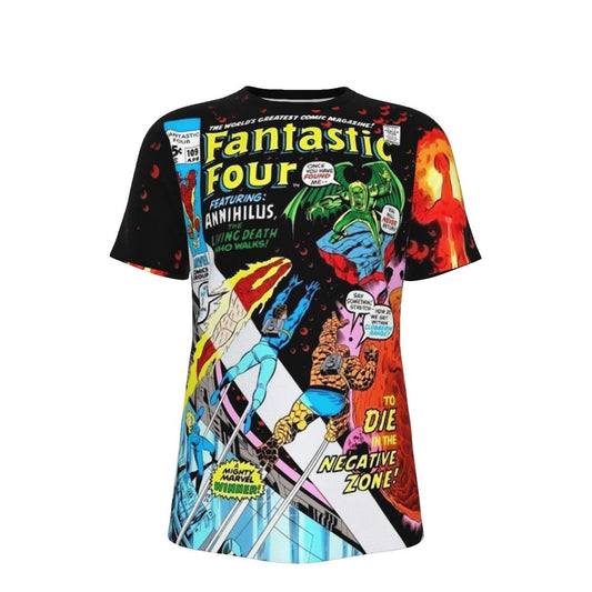 FANTASTIC FOUR 109 ALL OVER PRINT SHIRT AND TANK