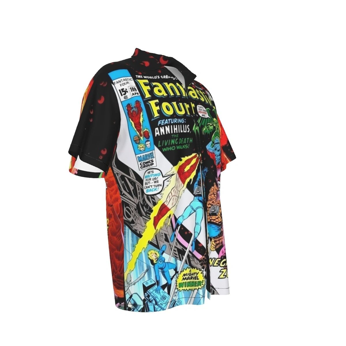 FANTASTIC FOUR 109 ALL OVER PRINT SHIRT AND TANK