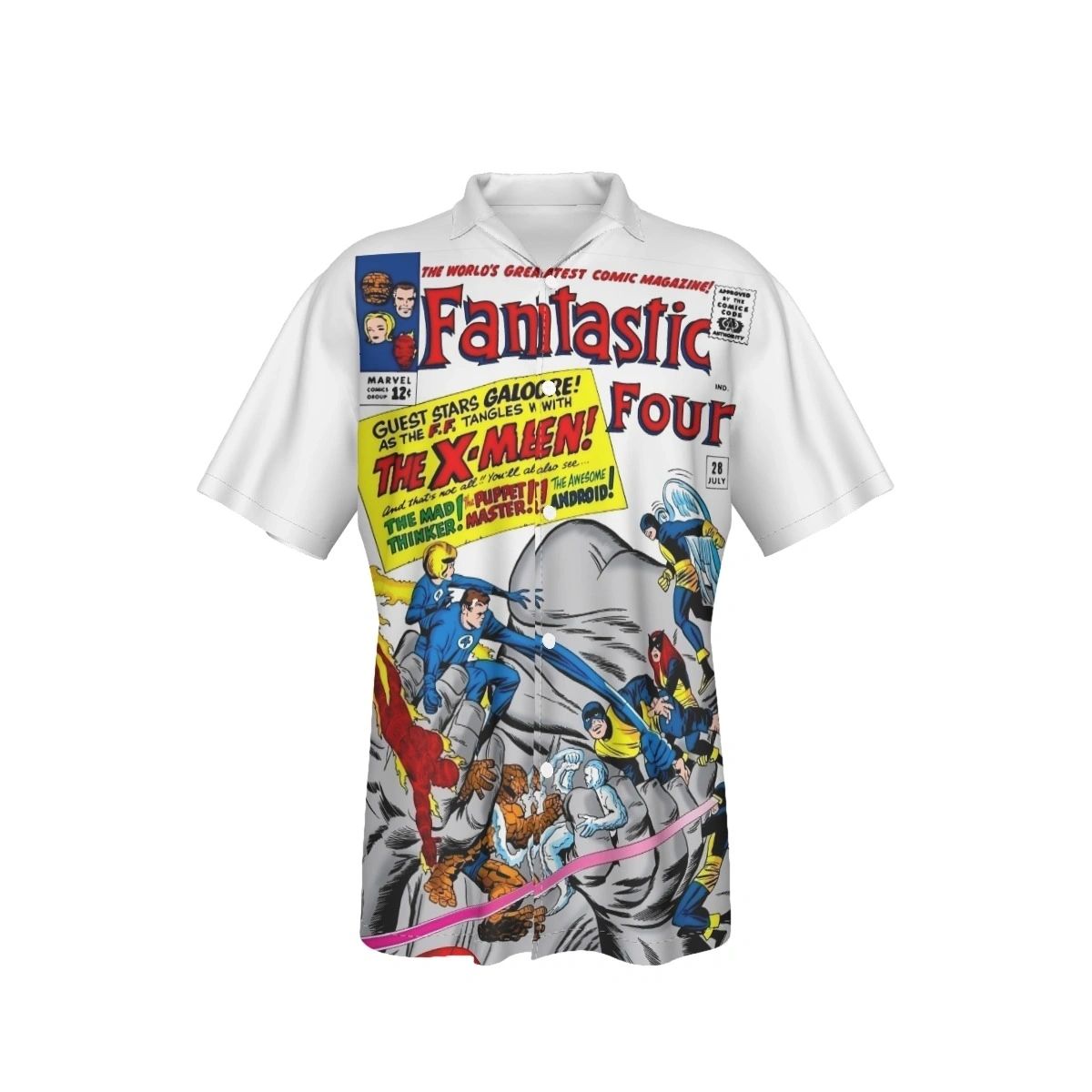 FANTASTIC FOUR 28 ALL OVER PRINT SHIRT AND TANK