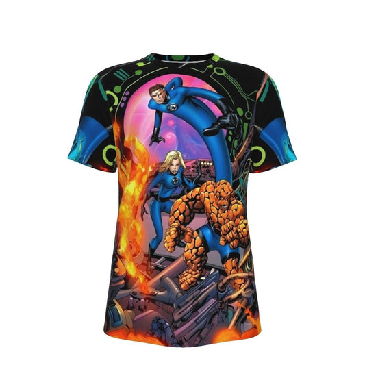 FANTASTIC FOUR 534 ALL OVER PRINT SHIRT AND TANK