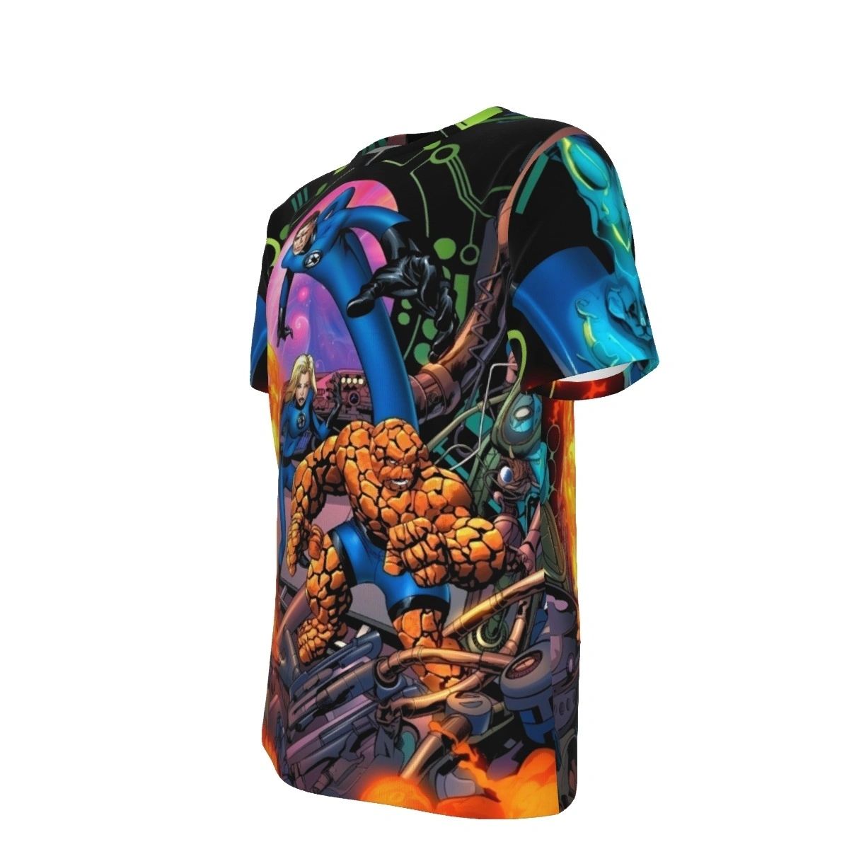 FANTASTIC FOUR 534 ALL OVER PRINT SHIRT AND TANK