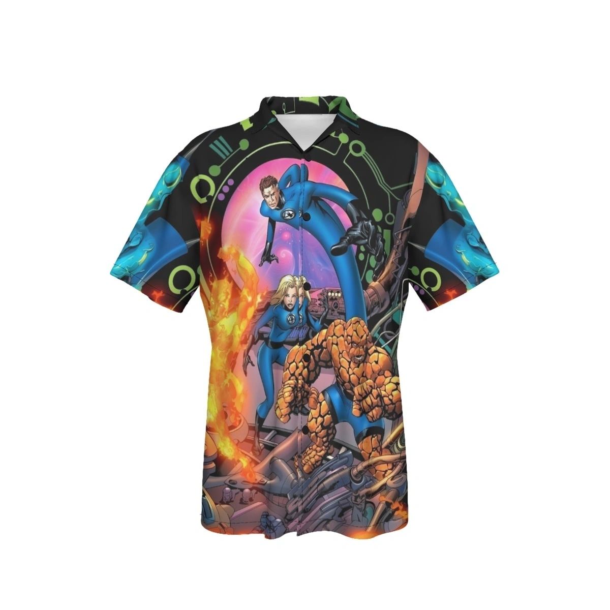 FANTASTIC FOUR 534 ALL OVER PRINT SHIRT AND TANK