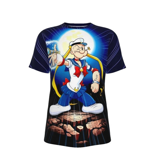 POPEYE THE SAILOR MOON ALL OVER PRINT SHIRT AND TANK
