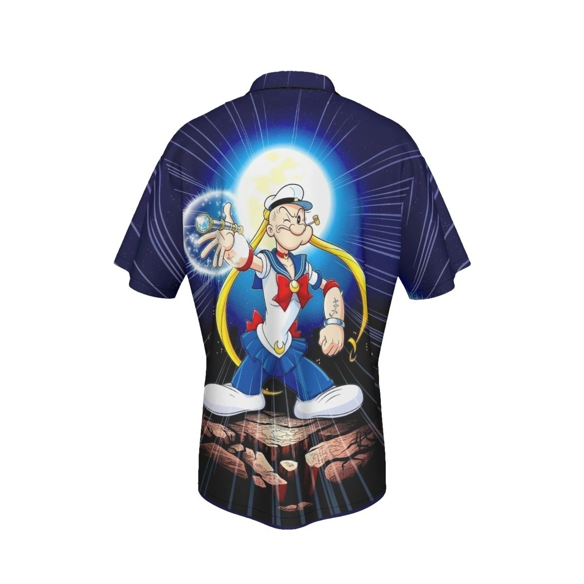 POPEYE THE SAILOR MOON ALL OVER PRINT SHIRT AND TANK