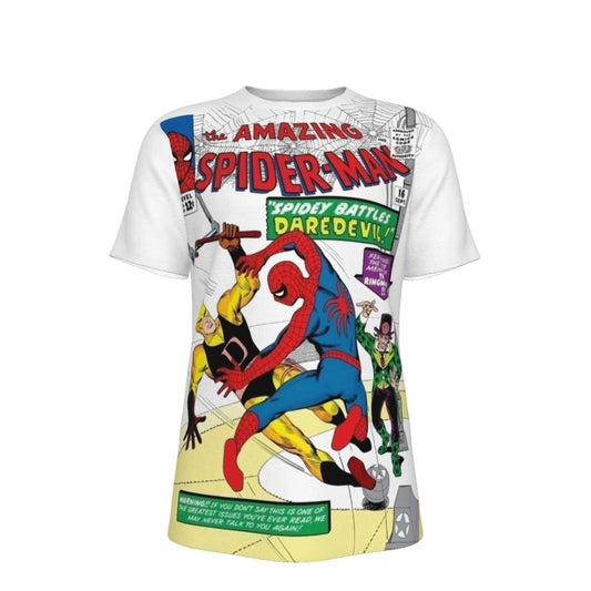 SPIDERMAN 14 ALL OVER PRINT SHIRT AND TANK