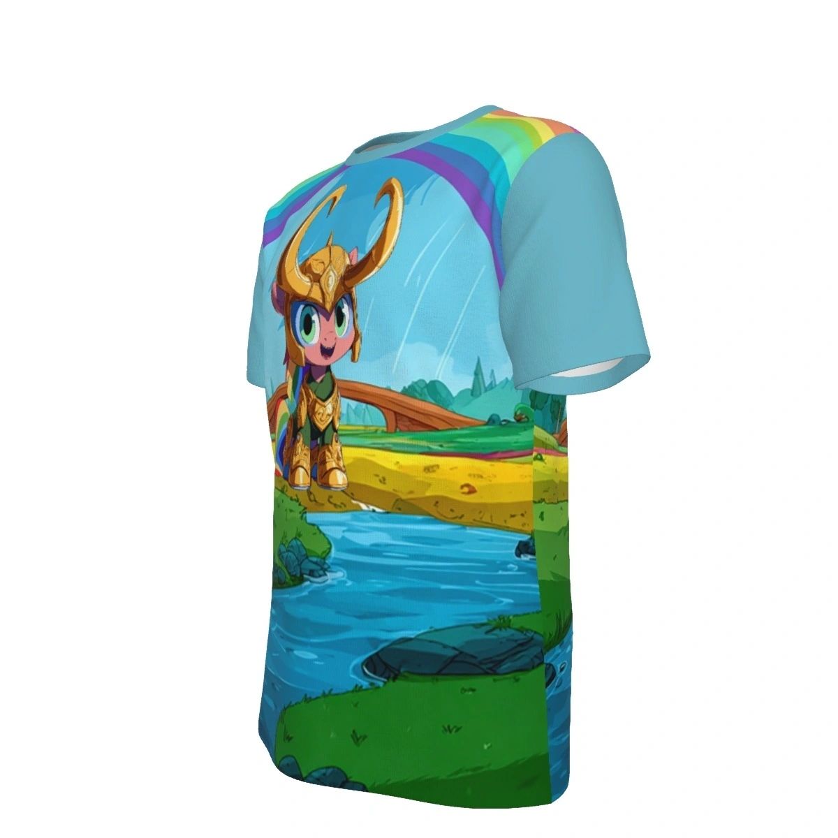 MY LITTLE LOKI ALL OVER PRINT SHIRT AND TANK