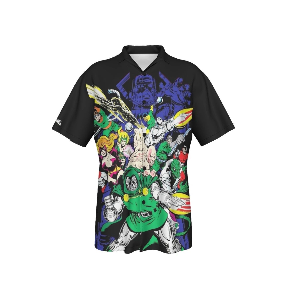 SECRET WARS 6 ALL OVER PRINT SHIRT AND TANK