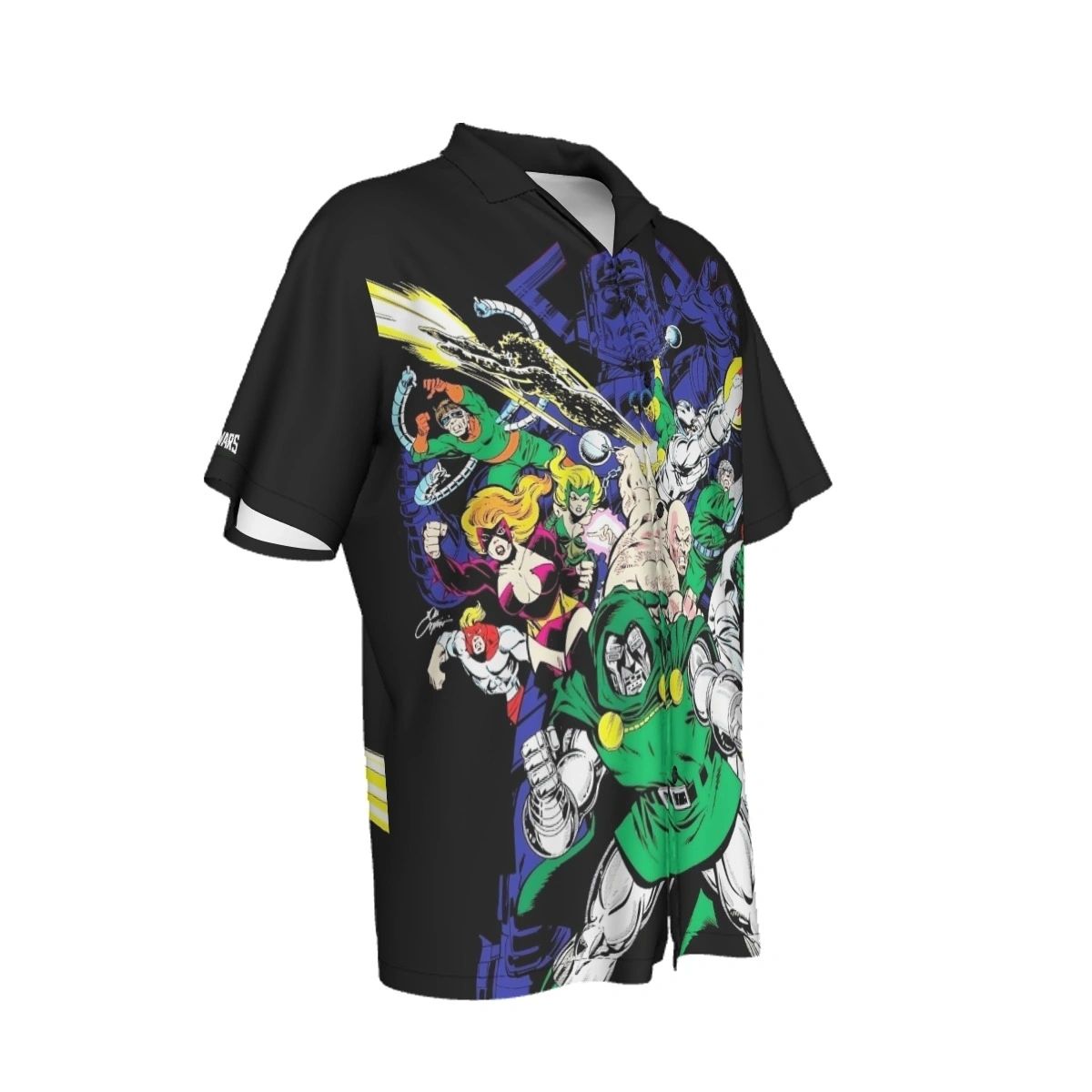SECRET WARS 6 ALL OVER PRINT SHIRT AND TANK