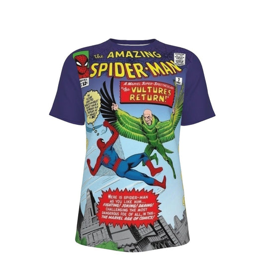 SPIDERMAN 7 ALL OVER PRINT SHIRT AND TANK