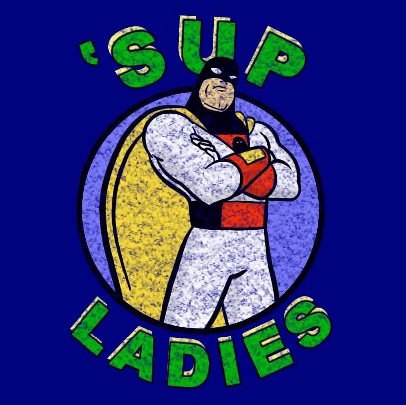 SUP LADIES SPACE GHOST