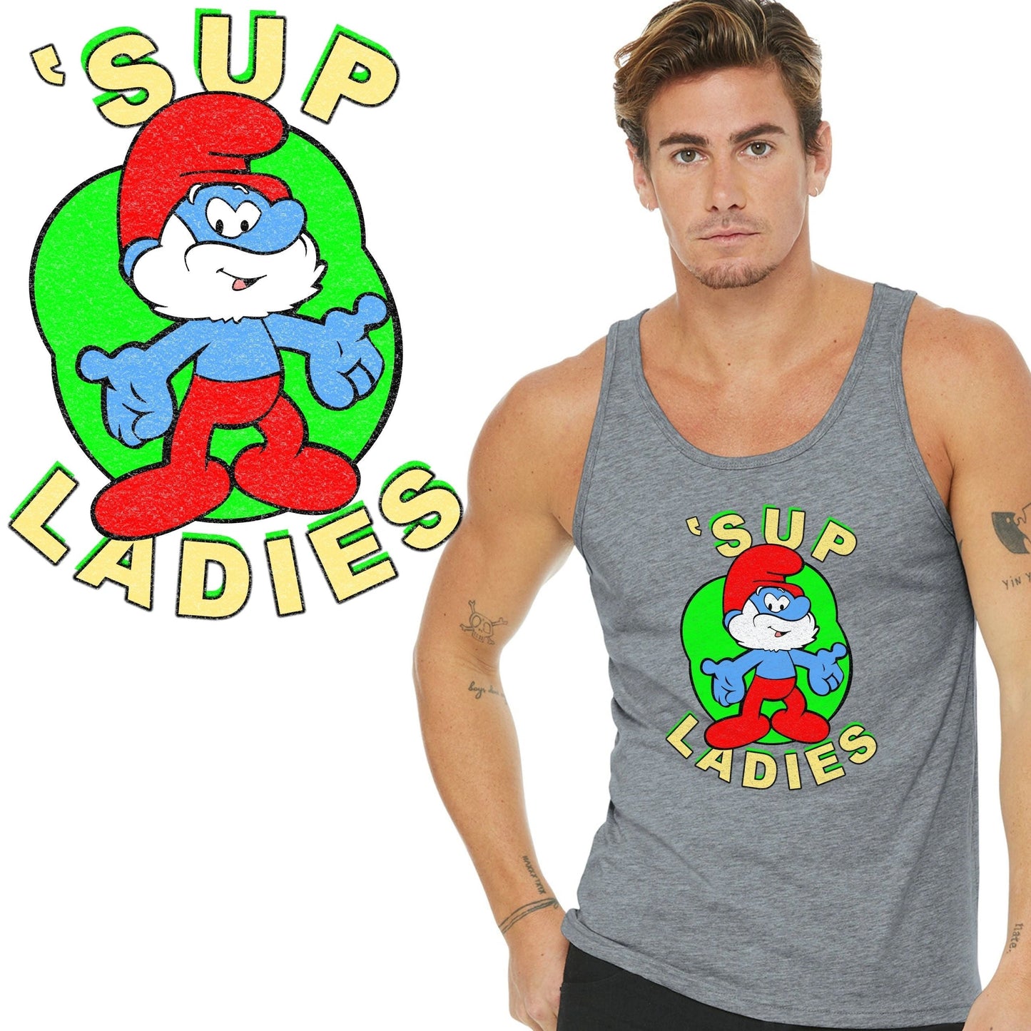 SUP LADIES PAPA SMURF