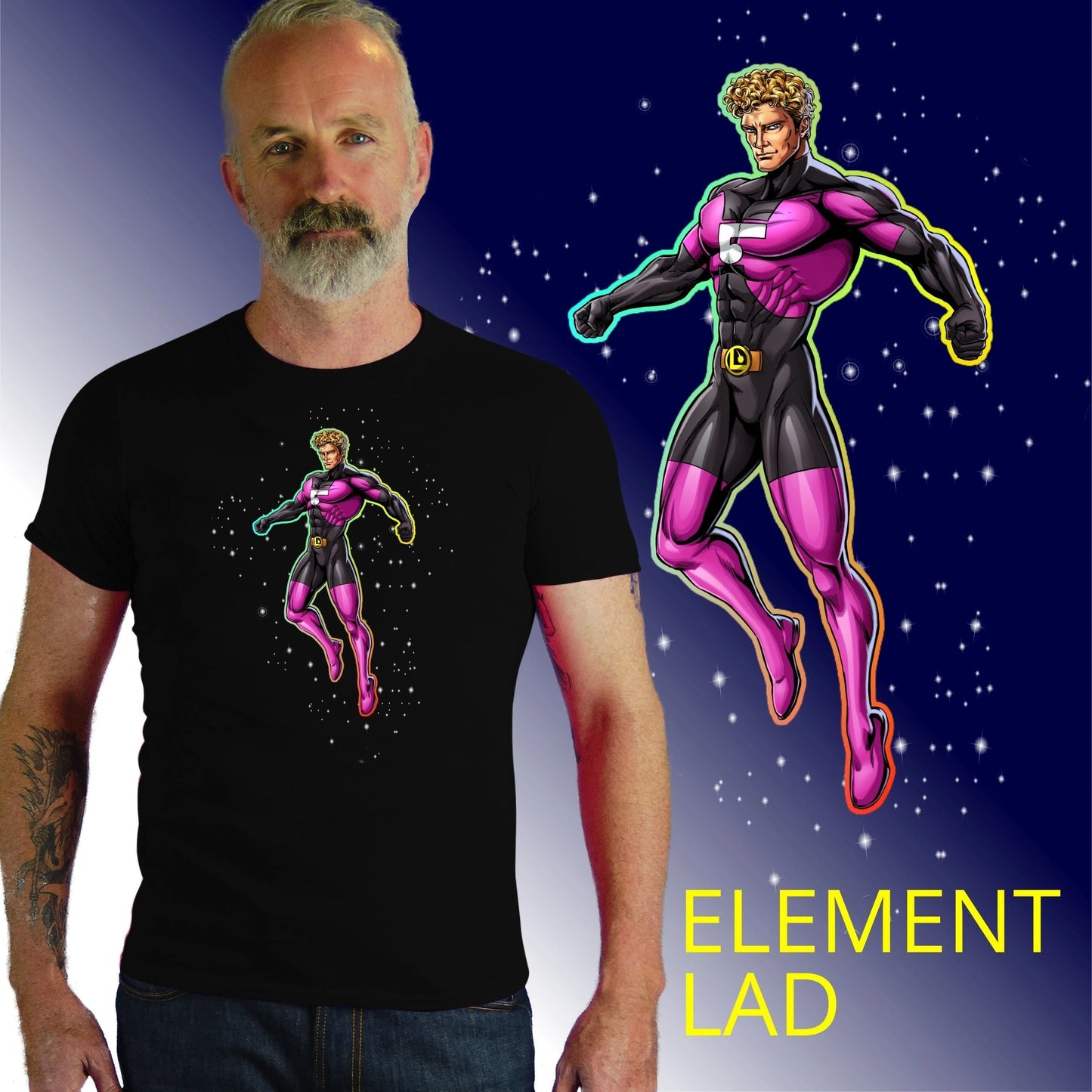 ELEMENT LAD (pink costume)