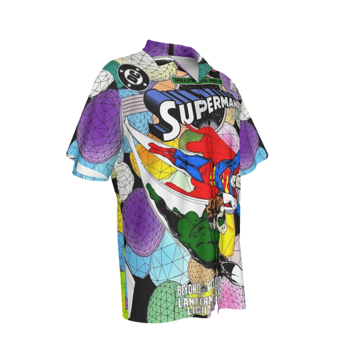 SUPERMAN 14 v2 ALL OVER PRINT SHIRT AND TANK TOP- -JOHN BYRNE ART