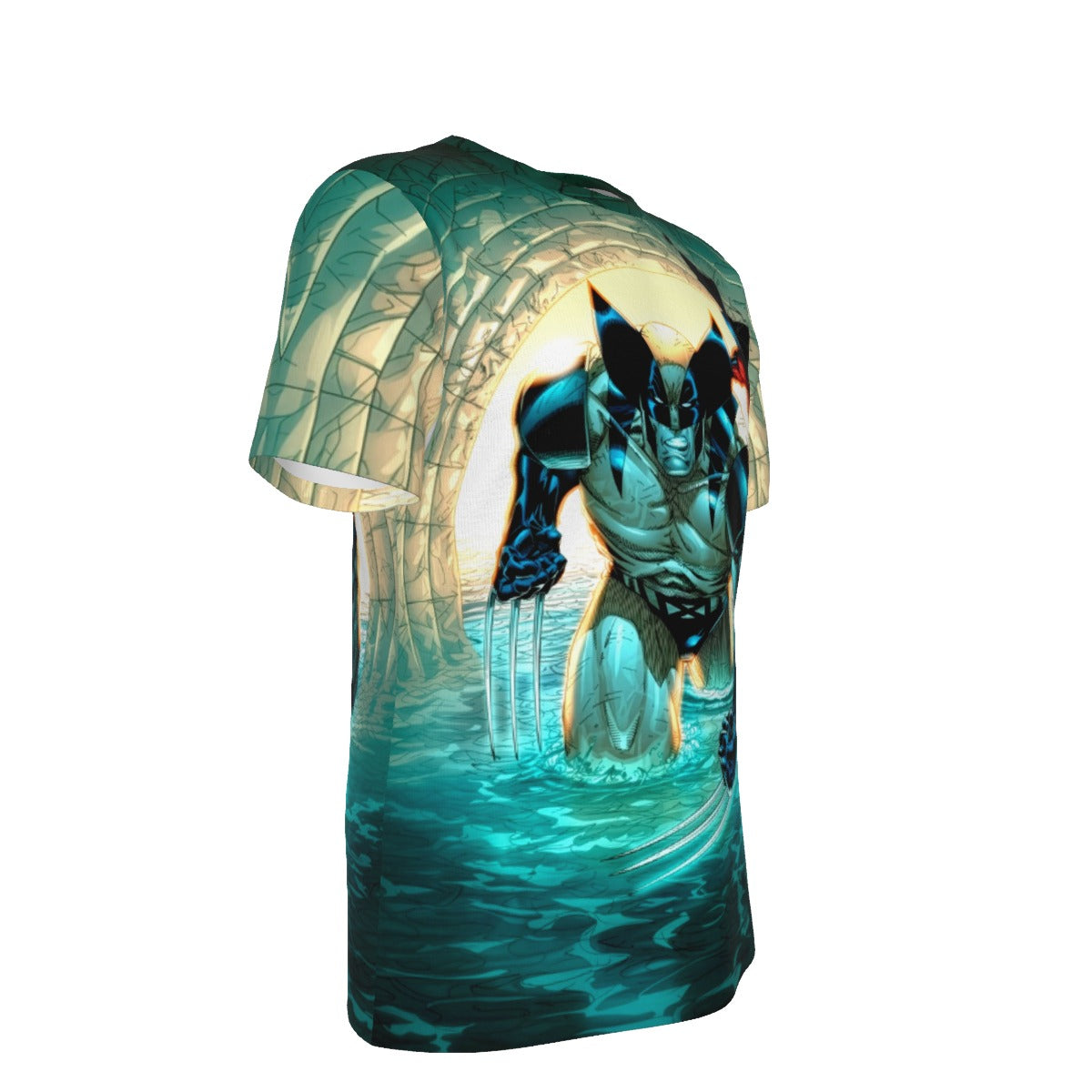 WOLVERINE 156 All Over Print Shirt & Tank Top- IAN CHURCHHILL ART