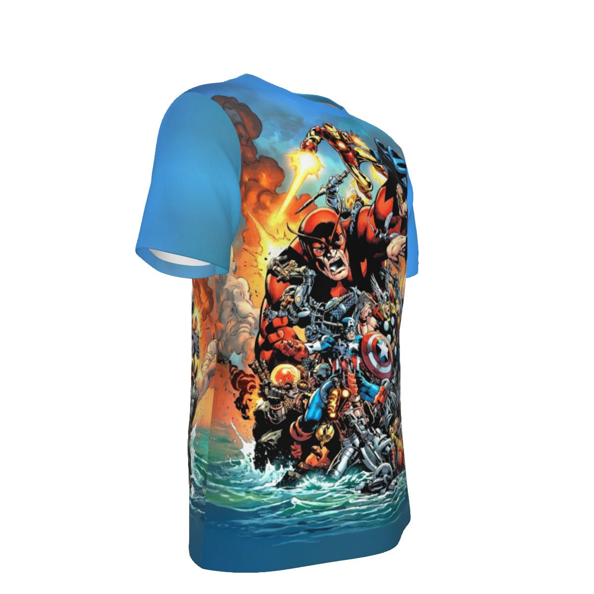 AVENGERS PINUP GO All Over Print Shirt & Tank Top - MICHAEL GOLDEN