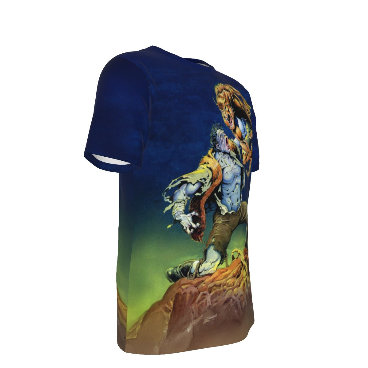 FRANKENSTEIN VS WEREWOLF All Over Print Shirt & Tank Top  - PLOOG ART