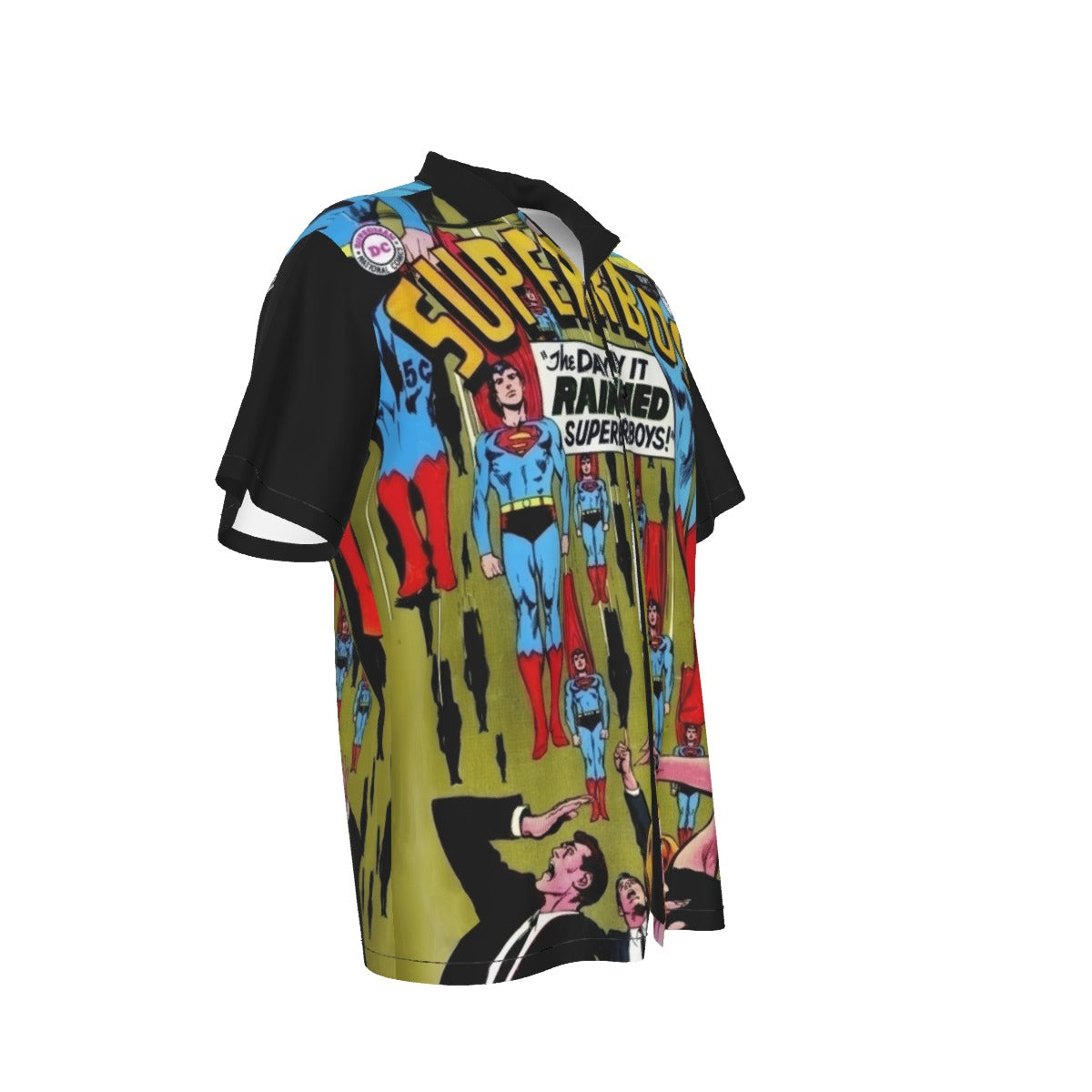 SUPERBOY 159 PIN UP OVER PRINT SHIRT AND TANK TOP