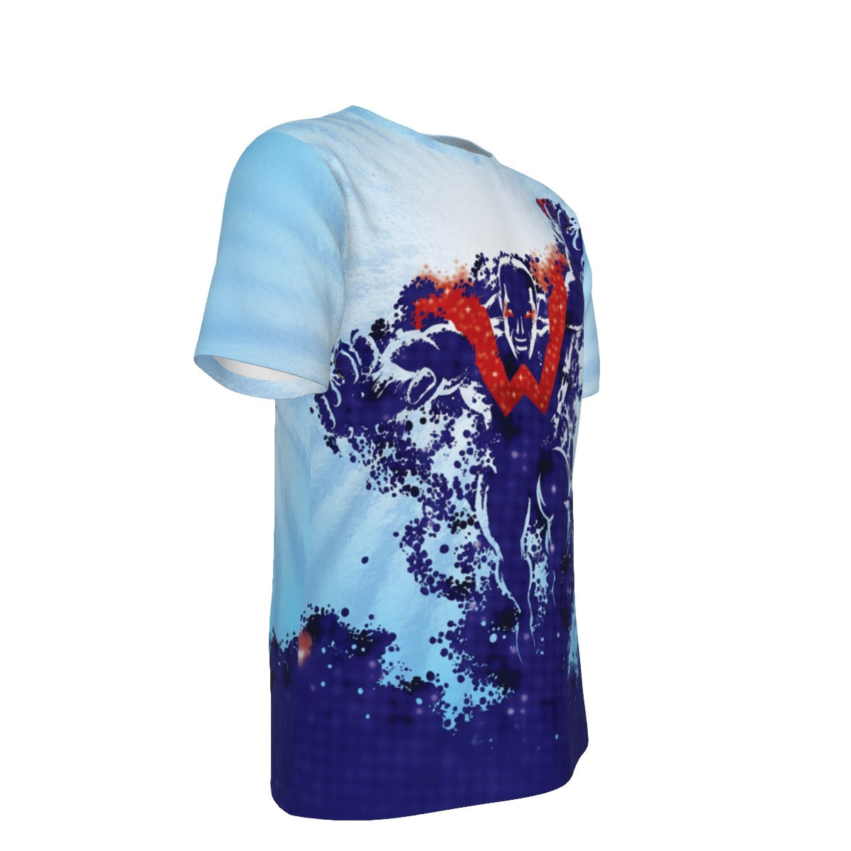 WONDER MAN PINUP OVER PRINT SHIRT AND TANK TOP - GEORGE PEREZ ART