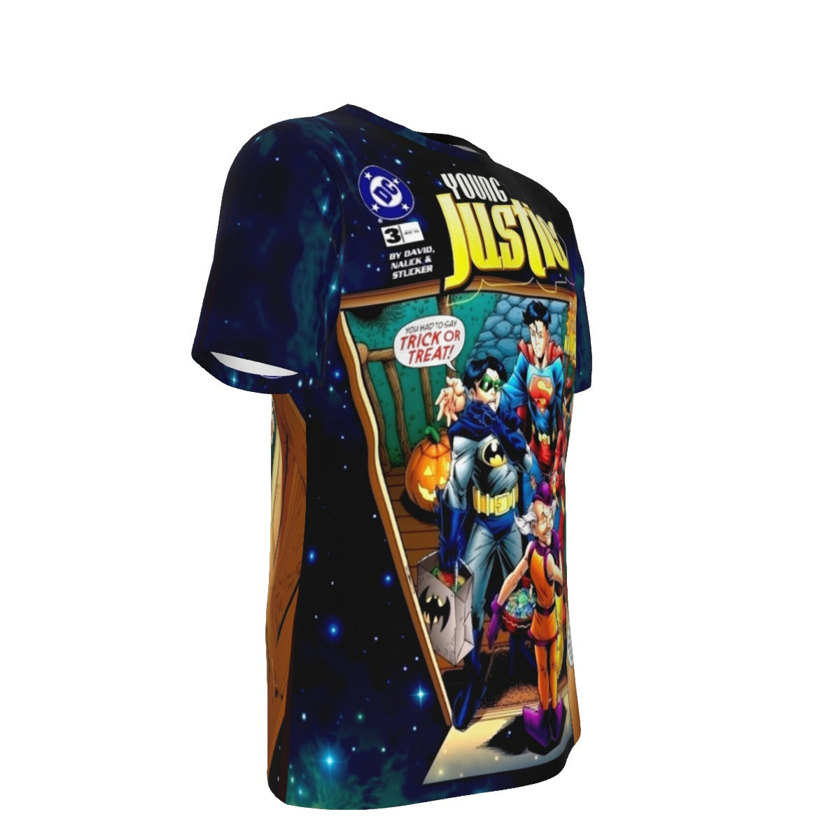 YOUNG JUSTICE 3 ALL OVER PRINT SHIRT AND TANK TOP - NAUCK ART